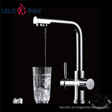 A0111 Fornecedor da China barato Brass Double Leaver Kitchen Sink Tap Tap